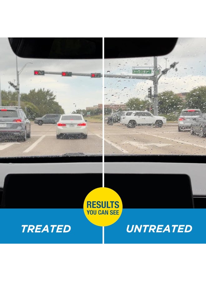 Rain-X 2-in-1 Glass Cleaner with Rain Repellent Spray 510 g 5080233 - Image 5